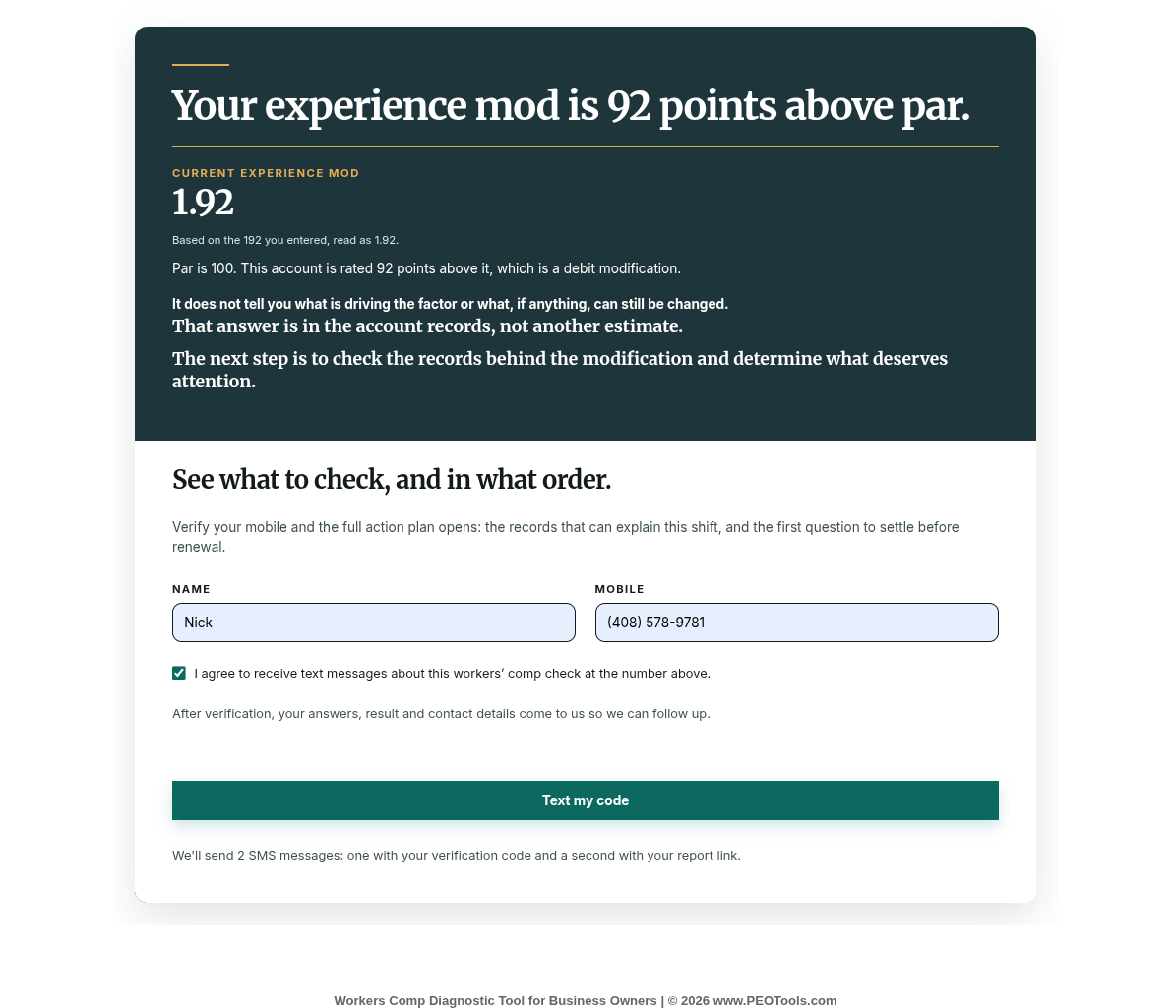 They get a finding, before you get their number