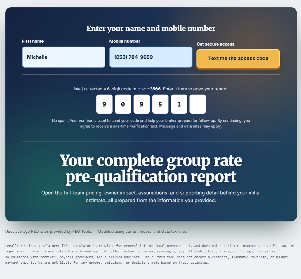 Unlocking the full report and configurator preview